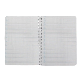 Liderpapel Cuaderno Espiral A5 Tapa Dura 80 Hojas 90gr Cuadro Pautado 4mm Color Amarillo