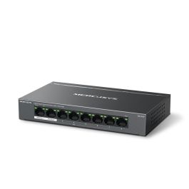 Mercusys MS108GP Switch Gestionado de 8 Puertos Gigabit Ethernet (10/100/1000) con PoE y Montaje en Pared, Negro Mercusys MS108GP Switch Gestionado de 8 Puertos Gigabit Ethernet (10/100/1000) con PoE y Montaje en Pared, Negro