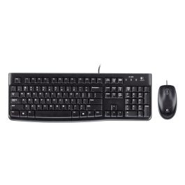 Logitech Teclado y Ratón con Cable USB, Negro Precio: 41.89000035. SKU: B19YQ4NZ6X