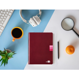 Liderpapel Libreta Scriptus A5 Plus 48 Hojas 90gr Cuadro 3mm Con Margen