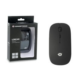 CONCEPTRONIC MOUSE LORCAN01 BLUETOOH 4 BOTONES 1600DPI COLOR NEGRO
