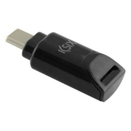 Adaptador Micro SD a USB-C KSIX Negro Precio: 7.49999987. SKU: S1902312