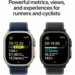 Apple Watch Ultra 2 GPS + Cellular - 49 mm - Caja de titanio negra - Correa negra tipo océano Apple Watch Ultra 2 GPS + Cellular - 49 mm - Caja de titanio negra - Correa negra tipo océano