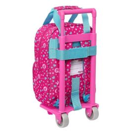 Mochila Escolar con Ruedas Pinypon Azul Rosa 20 x 28 x 8 cm Mochila Escolar con Ruedas Pinypon Azul Rosa 20 x 28 x 8 cm