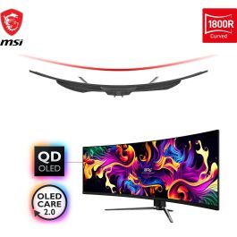MSI MPG 491CQPDE Monitor Gaming Curvo QD-OLED 124.46cm (49") 5120 x 1440 DQHD Negro