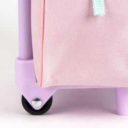 Mochila Escolar 3D con Ruedas Minnie Mouse Rosa Mochila Escolar 3D con Ruedas Minnie Mouse Rosa