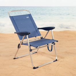 Silla de Playa Aktive 48 x 100 x 60 cm (2 Unidades) Silla de Playa Aktive 48 x 100 x 60 cm (2 Unidades)