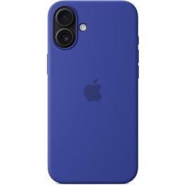 Apple iPhone 16 Plus Funda de silicona con MagSafe Ultramarino