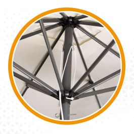 Sombrilla Aktive Crema 270 x 261 x 270 cm