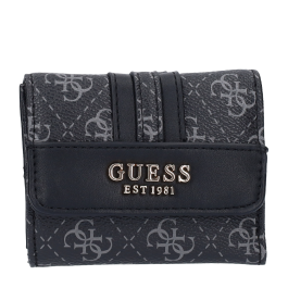 Guess, Cartera de tela, Tarjeta SLG, SWSG8405440, Negro, Para mujeres Precio: 46.78999941. SKU: B123R6FZDW