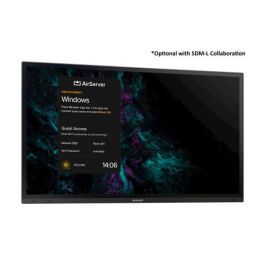 Sharp PN-LA652 Panel plano interactivo 165,1 cm (65") LCD 450 cd / m² 4K Ultra HD Negro Pantalla táctil Sharp PN-LA652 Panel plano interactivo 165,1 cm (65") LCD 450 cd / m² 4K Ultra HD Negro Pantalla táctil