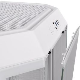 Thermaltake The Tower 300 Micro Torre PC Blanco con 2 Ventiladores de 140mm Preinstalados, Soporte para Discos Duros 2.5 y 3.5 pulgadas