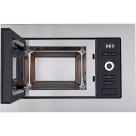 Continental Edison MO20IXEG Horno Microondas Empotrable con Función Grill y Capacidad de 20 Litros