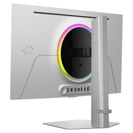 Samsung Monitor Gaming LS27FG602SUXEN S27FG602SU, 27 Pulgadas, Curvo, 144Hz, 1ms, FHD, FreeSync, Plateado