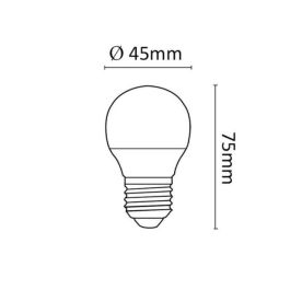 Bombilla LED Asalite E27 4W 350Lm 3000K IP20 [ASAL-0164