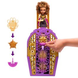 Monster High Jbg80 Skulltimate Secrets Hauntlywood Mysteries Muñeca Clawdeen Wolf con Armario y Accesorios 19 Sorpresas