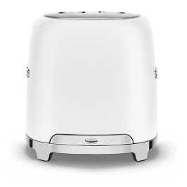 Smeg Tostador TSF01WHMEU 2 Ranuras Blanco Mate Estilo Años 50