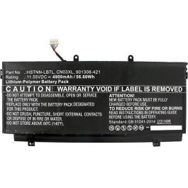 CoreParts Laptop Battery for HP 48.51Wh Li-Pol 11.55V 4200mAh Black with longer cable, for Spectre X360, Envy 13 Precio: 53.49999996. SKU: B17QWRL3X7