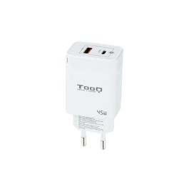 TOOQ CARGADOR DE PARED GaN USB-C/PD + USB-A/QC 45W Precio: 12.50000059. SKU: S0236064
