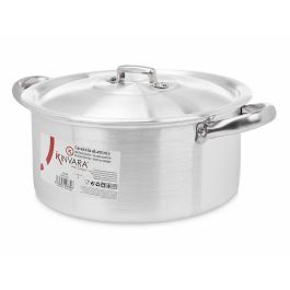 Cacerola de Aluminio Kinvara 22 cm 4 L - Apta Gas, Horno y Lavavajillas (10 Unidades) Cacerola de Aluminio Kinvara 22 cm 4 L - Apta Gas, Horno y Lavavajillas (10 Unidades)
