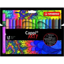 Rotulador Fibra Stabilo Cappi 168 Arty Line Estuche Carton De 18 6 unidades Precio: 77.50000027. SKU: B12X3RXZ39