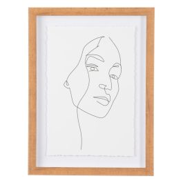 Cuadro Impresión Rostro 2/M Ps/Cristal 30 X 2,50 X 40 cm