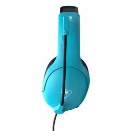 Turtle Beach TBS-8002-25 Auriculares con cable para juegos Airlite Fit con licencia oficial Nintendo Switch, azul neón y rojo