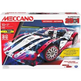 Bandai Superdeportivo Meccano APM20105 BAN3701405829926 - Kit para construir 25 modelos diferentes