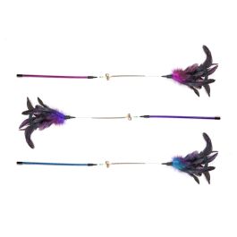 Meissa Caña Vara Juguete para Gatos con Muelle y Plumas – Juego Interactivo que Estimula su Caza Natural Precio: 3.50000002. SKU: S6101030