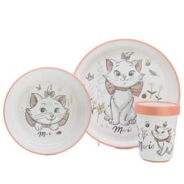 Thermobaby THE8412497066513 - Set de Comida ARISTOCHAT 3 Piezas: Plato, Bol y Taza