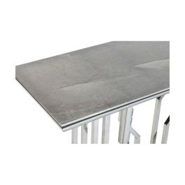 Recibidor DKD Home Decor Blanco Plateado 120 x 40 x 78 cm Recibidor DKD Home Decor Blanco Plateado 120 x 40 x 78 cm