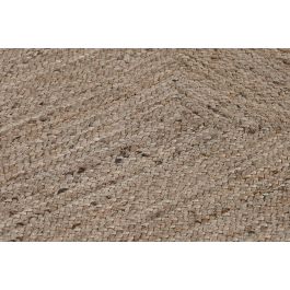 DKD Home Decor Alfombra Grein Scandi Marron Claro Verde Jade Yute Algodon Polyester 290 x 200 cm