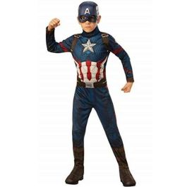 Rubies Disfraz Infantil Capitán América Avengers Endgame Classic Talla L (8/10 Años)