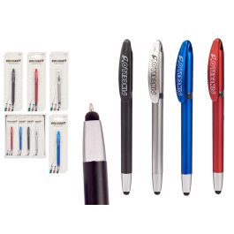 Bolígrafo Puntero Pincello Surtidos - Azul, Negro, Plata, Rojo - 6.7x21x1.5 cm (24 Unidades) Precio: 18.49999976. SKU: B1HTX65VCV