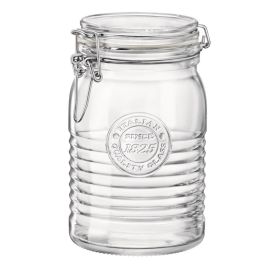 Bormioli Rocco Officina Tarro Conserva Vidrio 1 L - Pack de 6 Unidades Herméticas, Apto Lavavajillas y Frigorífico, Hecho en Italia Precio: 33.7900002. SKU: S2708819
