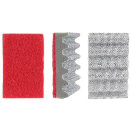 Je cherche une Idee Estropajo Especial Parrilla con Forma de Olas para Limpieza Fácil y Profunda, Colores Surtidos, 14x8,7 cm