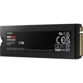 Samsung 990 PRO M.2 NVMe PCIe 4.0 x4 1TB con Disipador para Gaming