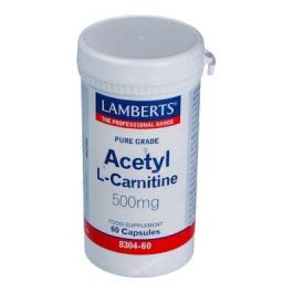 LAMBERTS L Acetil Carnitina 500 mg 60 Cápsulas. Mejora la función metabólica, apto para veganos y vegetarianos. Precio: 39.7899997. SKU: B15GLPGKTJ