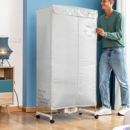 Secadora Eléctrica Portátil de 2 Alturas Dupledry InnovaGoods 1200 W