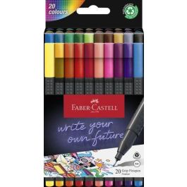 Rotulador Fibra Faber-Castell Grip Finepen 1516 Estuche De 20 Precio: 9.5000004. SKU: B1CF9D3AJP