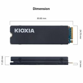 Kioxia AAAQE93804 EXCERIA NVMe M.2 SSD 4TB – Disco de Estado Sólido para PC y Portátil