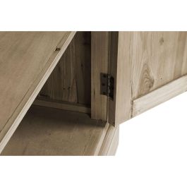 Estantería DKD Home Decor Natural Cristal Hierro Pino Madera Reciclada 180 x 47 x 238 cm