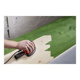 Wolfcraft Hojas de lijar adhesivas Corindón Grano 240 Perforadas 96 x 136 mm Pack 10 uds