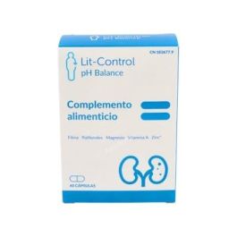 DEVICARE Lit-Control Ph Balance 60 Cápsulas - Complemento Alimenticio para Reducir Formación de Piedras en el Riñón de Oxalato Cálcico Precio: 40.7899998. SKU: B186D5LT9E