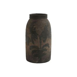 Jarrón Home ESPRIT Marrón Terracota Oriental 19,5 x 19,5 x 35,5 cm Precio: 31.89000012. SKU: B17D9CA2W6