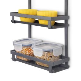 Emuca Estante para tarros de especias Titane, Acero, Gris antracita