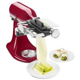 Kitchenaid 5KSMSCA Cortador de Verduras en Láminas Accesorio para Robots de Cocina con 2 Cuchillas de Acero Inoxidable