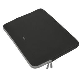 Trust 21251 Funda Protectora Primo Soft Sleeve 13.3" para Portátiles, Ultrabooks y Macbooks, Negra, Neopreno Absorción Golpes