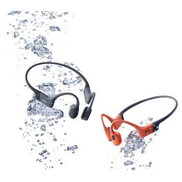Shokz Auriculares Inalámbricos OpenSwim Pro S711 para Deportes, Conducción Ósea, Gris, 9h Autonomía