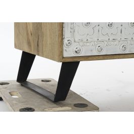 DKD Home Decor Buffet Blanco Natural Mango 165 x 45 x 100 cm 3 Puertas